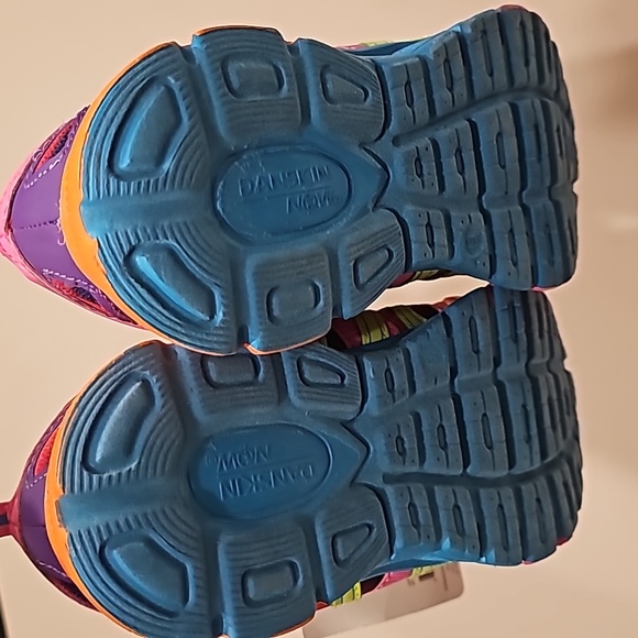 B Danskin Now womens 5 Neon Fashion Sneakers Shoes Pink Purple 80s 90s Vibe NWT - Picture 5 of 11